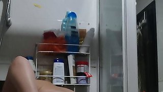 Big boobs milf masturbates with her dildo