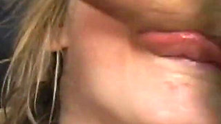Nasty College Girl Punished by Two Cocks