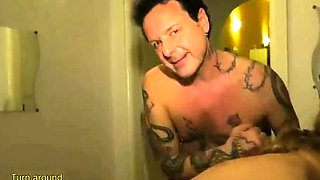 Amateur redhead girlfriend blowjob and anal with creampie