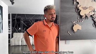 Threesome with Pregnant Ex and Wife - Hot Latina Fucking in Doggy and Missionary