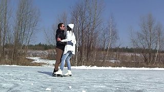 Outdoors fun and indoors fucking with cute Russian GF Susan G