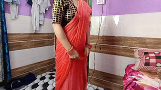 Father-in-law fucks daughter-in-law, in Hindi voice