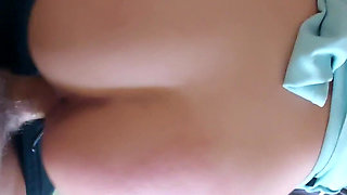 German Amateur Gets Fucked in Doggystyle and Punched by Her Boyfriend