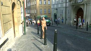 Sweet Jenny Naked On Public Streets