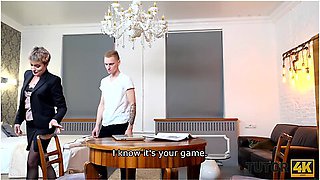 Martin Spell In Actress Pretends To Be Teacher And Unites Slit With Guests Penis