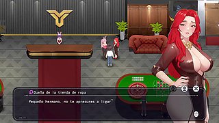 I pleasure her sweet spot in the office while she strokes me