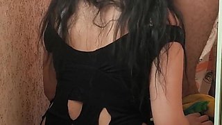 Fuck My Wife in the Balcony We Saw Our Neighbor She Came to Us She Wants to Get Fucked Also