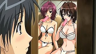 Step Brother Spies On Horny Step Sister - Hentai Taboo Fantasy