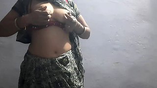 My sexy sister-in-law Sukunmi teases with her slim body and massive assets
