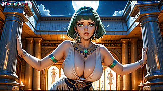 Big Tit Cleopatra Fucked in Egypt  Ai-generated