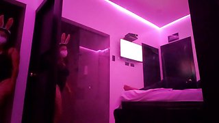 Beautiful Brothel Lady Rides a Big Penis After Having a Coffee