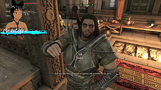 Skyrim B and L Mod - More Quests and Celebrating in the Hall Having Sex with Multiple Women