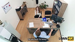 Loan4k. office table nail with ideal babe una pixie and her hot natural body
