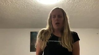 Stacked brunette goes solo toys and masturbation