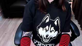 Emo Teen Becka Solo Webcam Masturbation Porn