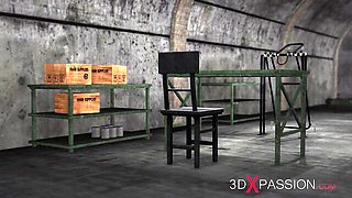 Fiancée's BDSM scene by 3DXPassion