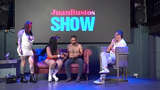 Christmas Domination: Lalucero Deep Throats Cock in Juan Bustos' Wild Show