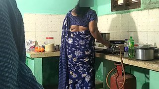 Bhavana Aunty Was Working in the Kitchen and Invited Me for Sex and I Had Sex with Him