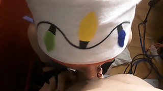 Picked up this spunk super-bitch on the way home and gave her a good-sized flow ( wild internal cumshot )