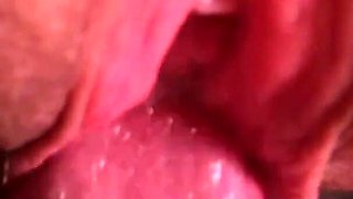 Girlfriend in stockings gives me her pussy and clit lick to orgasm POV