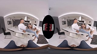 Alecia Fox VR Porn: Eat My Thong While Brother Fucks Me Strong - VirtualTaboo