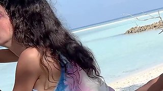 Katy on the Island Beach