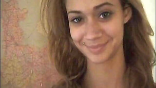 Anna's First Porn an Exhibitionist Street Whore Masturbating