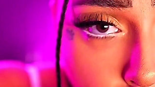 Glass Dildo Solo Play with Zoey Foxx