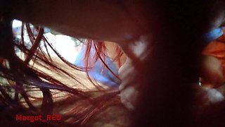 MILF Neighbor with an Excuse Gives Me a Blowjob on the Couch! POV Creampie with Real Amateur Cuckold