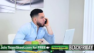 I revved into my boss' jizz bucket to save my babysitting sequence