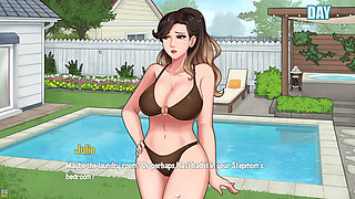 House Chores #37: Applying "cream" to My Hot Stepaunt