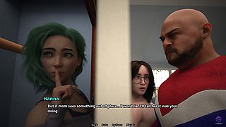 I Fucked My Stepsister While We Got Stuck in the closet - 3D Hentai Animated Porn - Family Crush