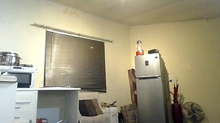 Giant African Mum Stripteasing