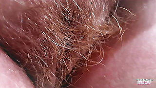 Hairy Pussy - Up Close and Personal (homemade natural bigtits mature bbw_wife)
