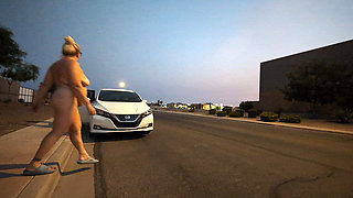 Thick BBW Wife Loves to Show off and Be Nude in Public!