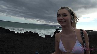Chloe makes her way to Hawaii and the nude beach!