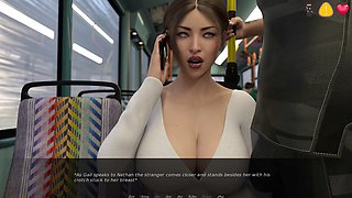 MissKitty2K shows off her trampy attitude in public at the office