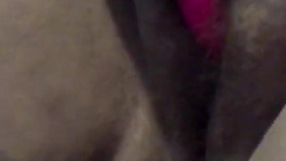 Moaning Orgasms Stimulating My Clit with Vibrator