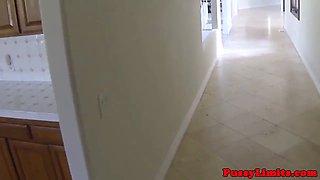Bigboob skank screwed in gym