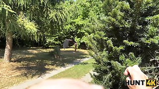 Hunt4k. aggressive outdoor porno with a plenty of of sperm between a teen and an older man