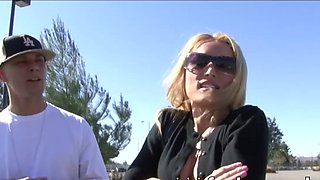 Horny Strangers Offer XXX Porn Lift or Walk Home Challenge