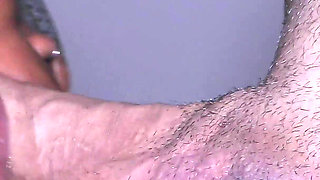 Too Much Semen to Swallow for My Ebony Mouth