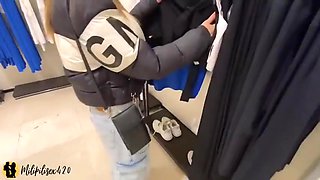 Milipilisex420 - First Time Sucking Dick And Fucking In Shopping Public Argentina