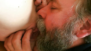 Compilation, Young and Old Fuck Together and One of Them Jerks off