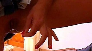 Amateur blonde girlfriend homemade blowjob and handjob