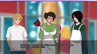 The Secret of the House #71: MILF Neighbor Teases Me and Sucks My Dick - by Eroticgamesnc