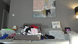 Raver Girl Directly From Edm Music Festival for a Rave Party Outfits See Through Custom Lingerie Try on Haul