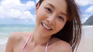 Bouncing Boobies at the Beach - Anri Sugihara Compilation