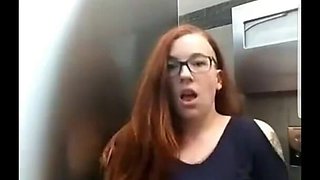 Alt Girl Lily O'riley Masturbation in Airport Bathroom