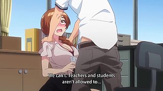 Wild hentai: lucky guy pounds best girls with huge tits in his school